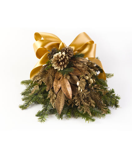 Corsage de Coniferas para Árbol Golden Peace